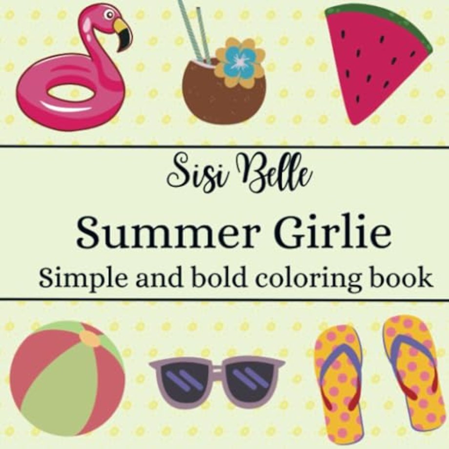 Summer Girlie coloring book