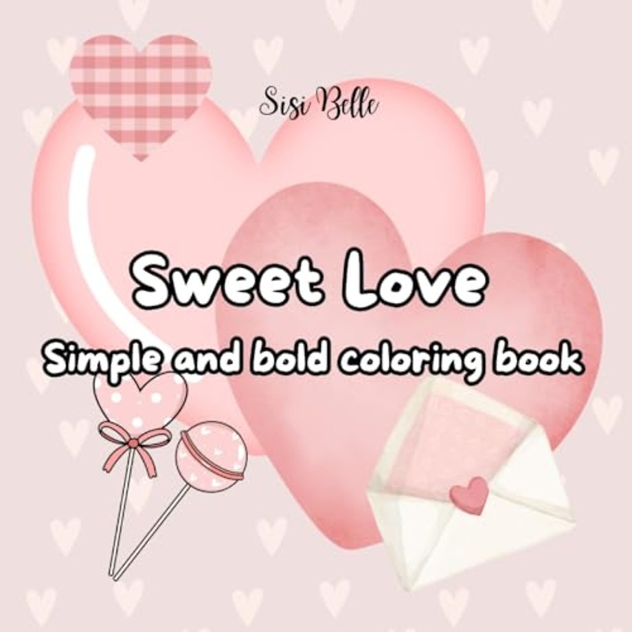 Sweet Love coloring book