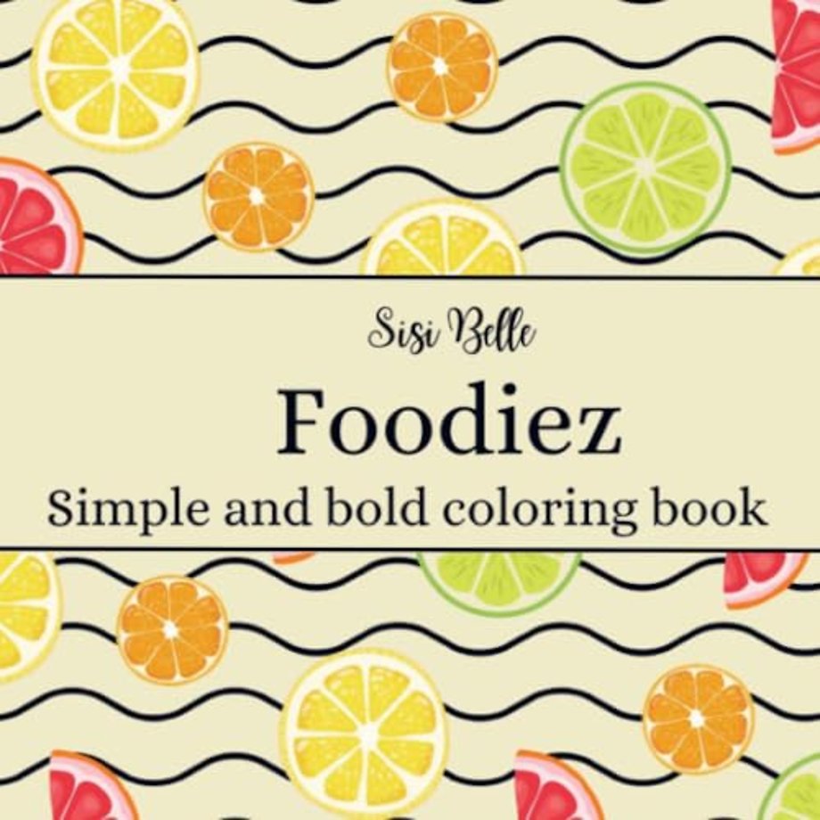 Foodiez coloring book