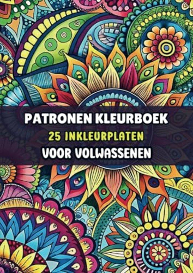 Inkleurplaten Volwassenen - Patronen Kleurboek