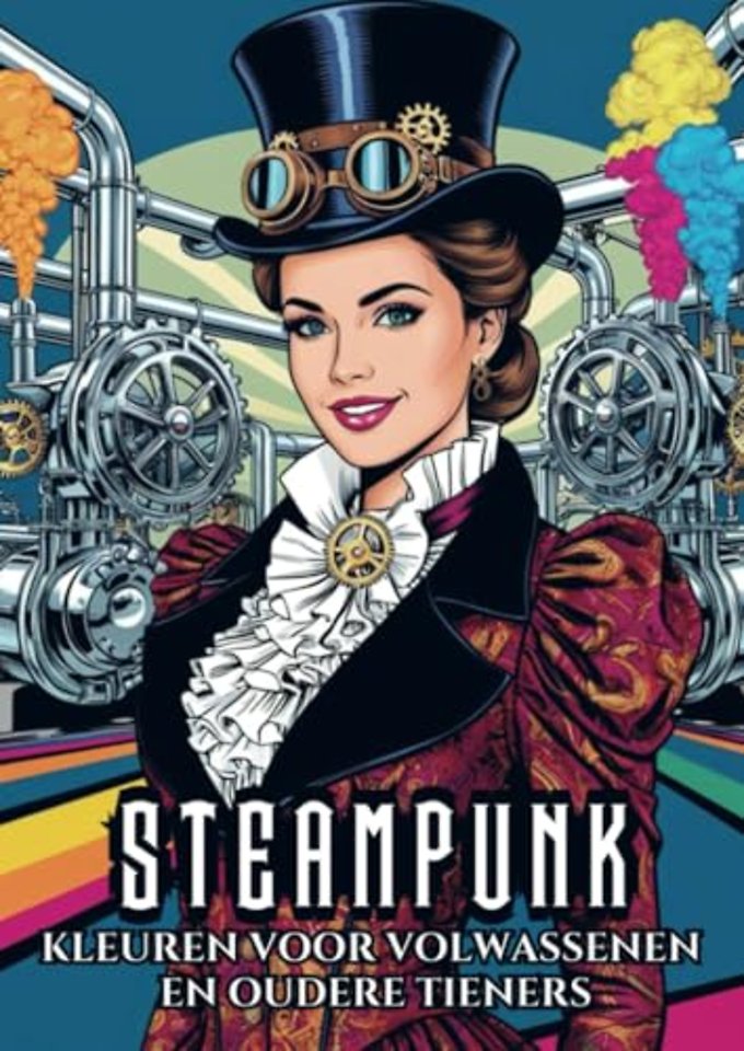 Kleuren voor Volwassenen en Oudere Tieners - Steampunk