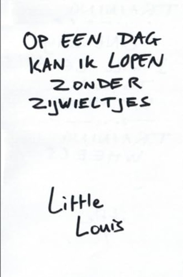 Op een dag kan ik lopen zonder zijwieltjes