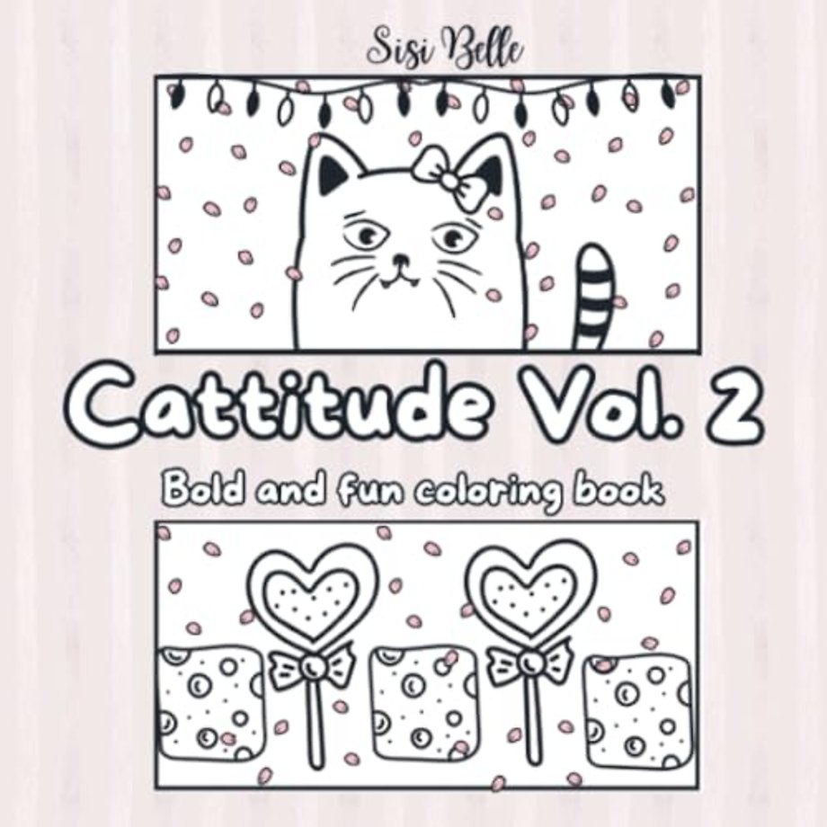 Cozy Cats Vol. 2 coloring book