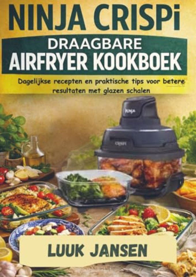 NINJA CRISPI DRAAGBARE AIRFRYER KOOKBOEK