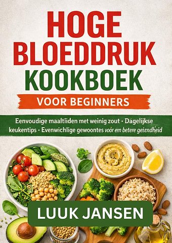 HOGE BLOEDDRUK KOOKBOEK VOOR BEGINNERS
