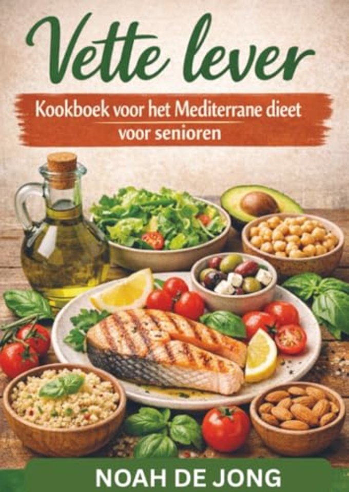 Vette lever Kookboek voor het Mediterrane dieet voor senioren