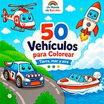 50 Vehículos para Colorear