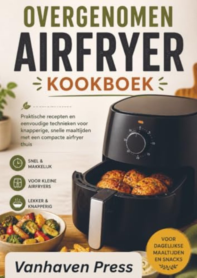OVERGENOMEN AIRFRYER KOOKBOEK