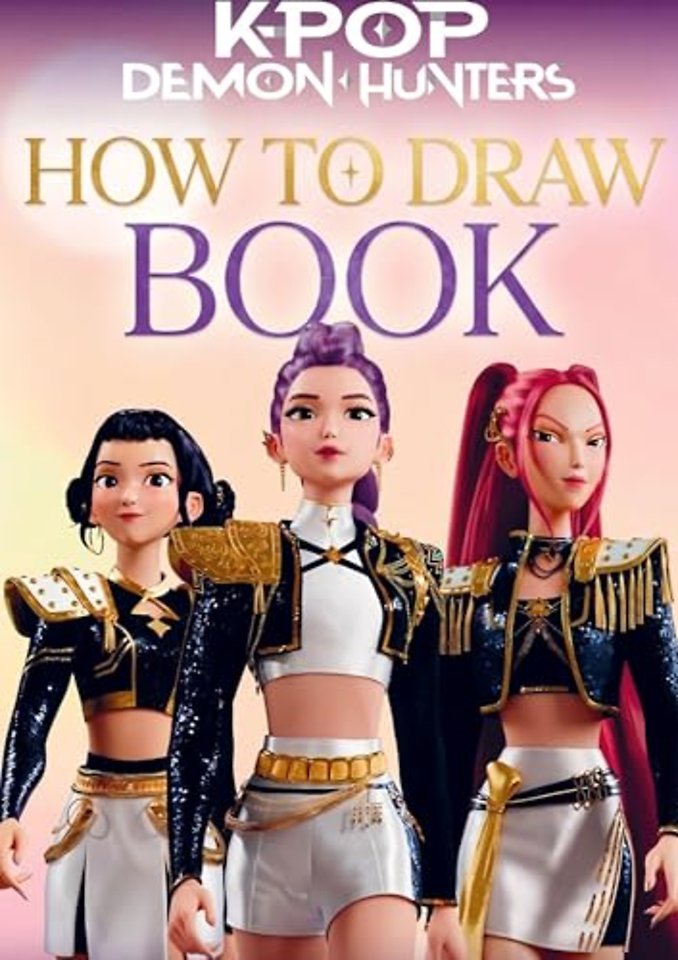 KPop Demon Hunters How to Draw Book