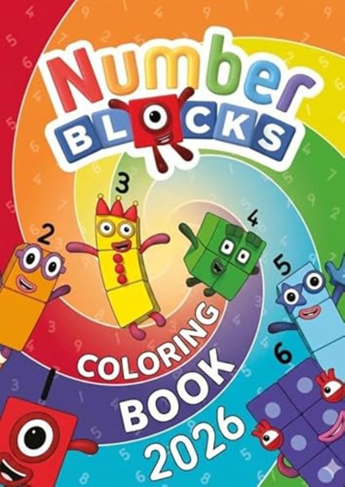 Numberblocks Coloring Book