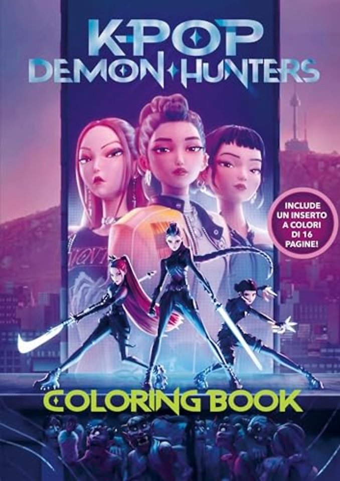 KPop Demon Hunters Coloring Book
