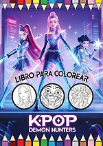 Libro para colorear Artistas del Futuro K-P0P