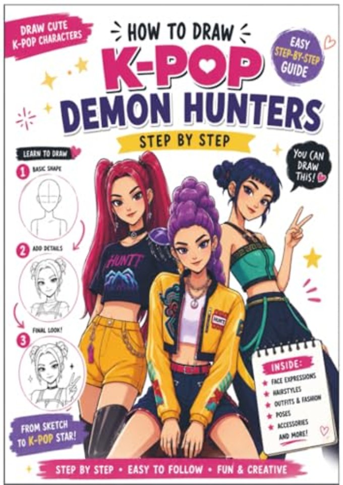 How To Draw K-pop Demon Hunters