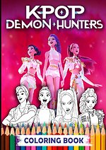 K-Pop Demon Hunters Coloring Book