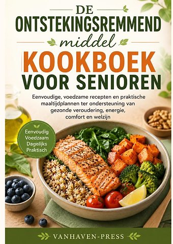 DE Ontstekingsremmend middel KOOKBOEK VOOR SENIOREN