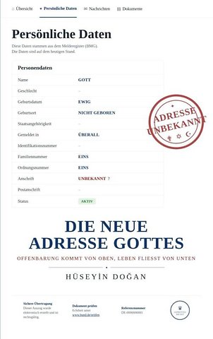 Die Neue Adresse Gottes