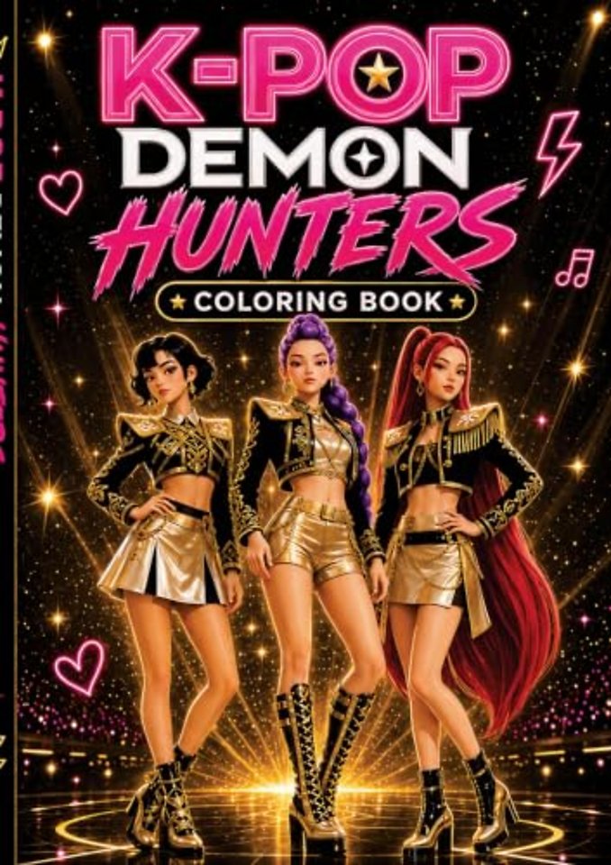 Kpop Demon Hunters Coloring Book