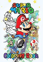 Super Mario Coloring Book