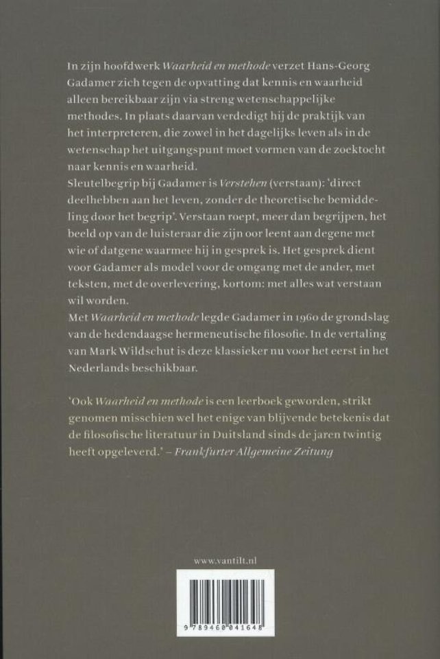 Waarheid en methode