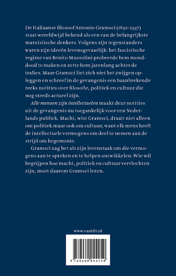 Alle mensen zijn intellectuelen