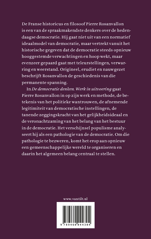 De democratie denken