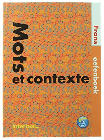 Mots et contexte avec exercices Woordenschat + oefenboek + online-mp3's
