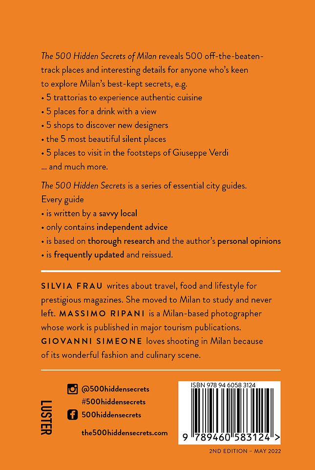 The 500 hidden secrets of Milan