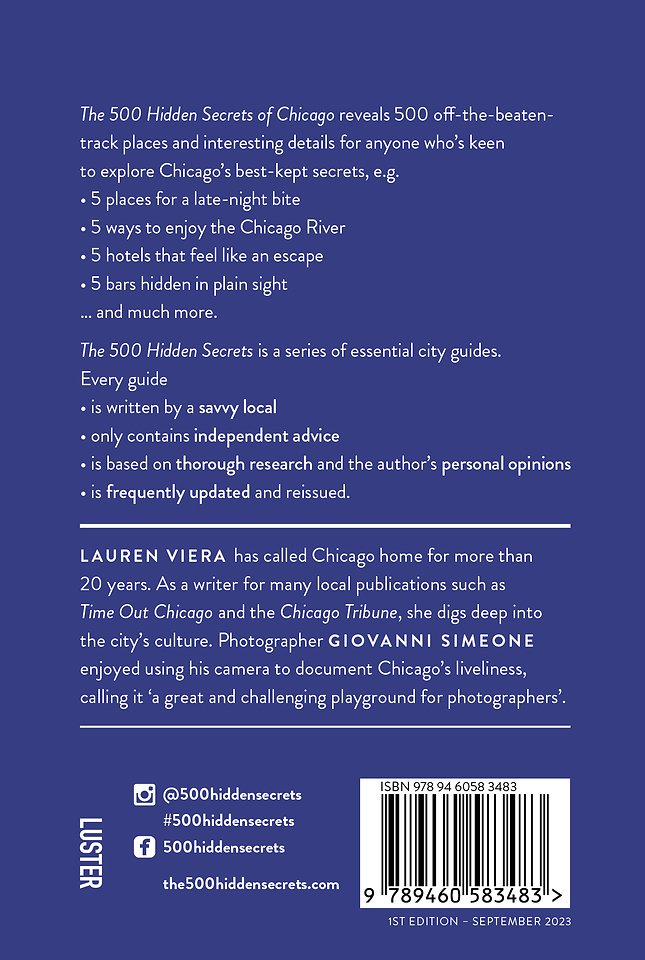 The 500 hidden secrets of Chicago