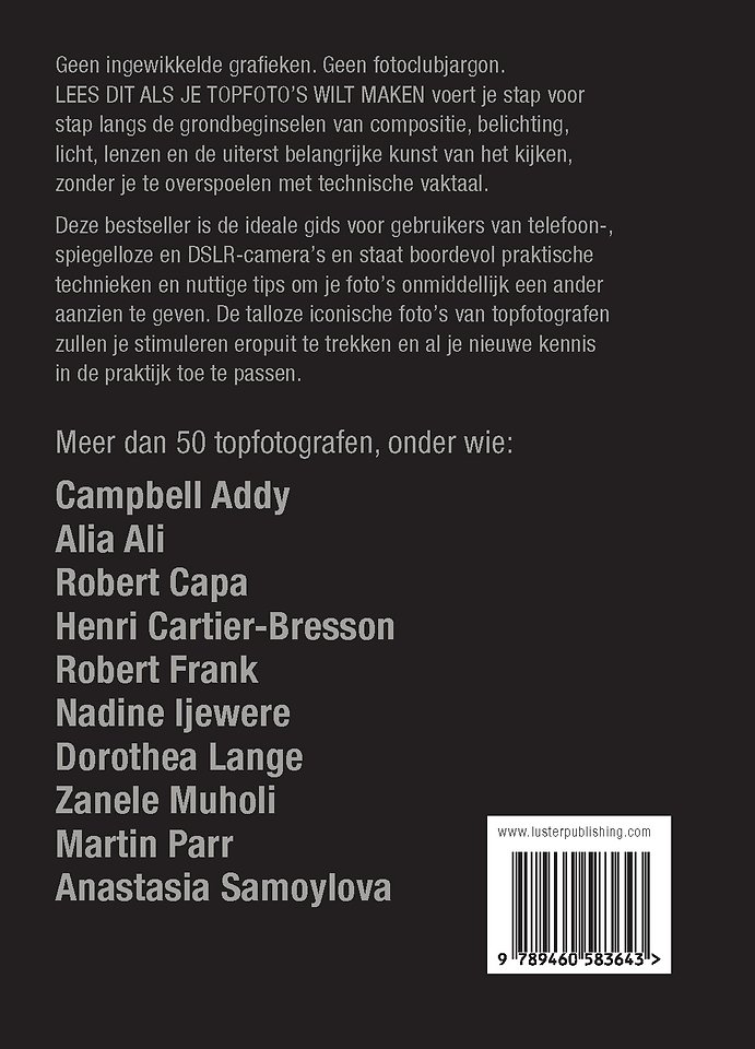 Lees dit als je topfoto's wilt maken