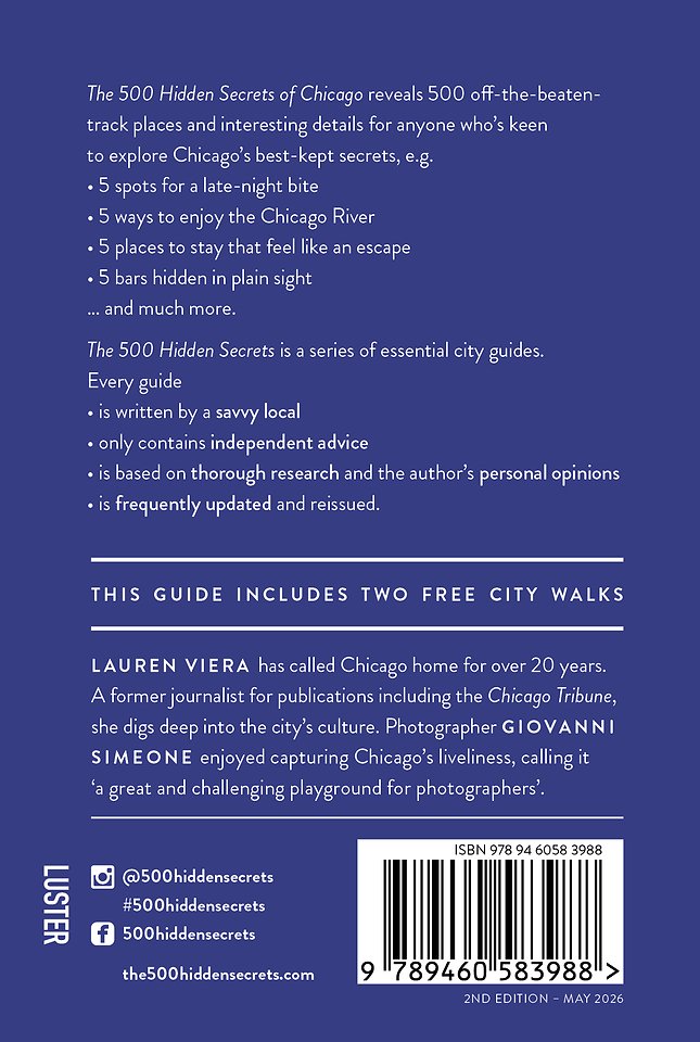 The 500 Hidden Secrets of Chicago