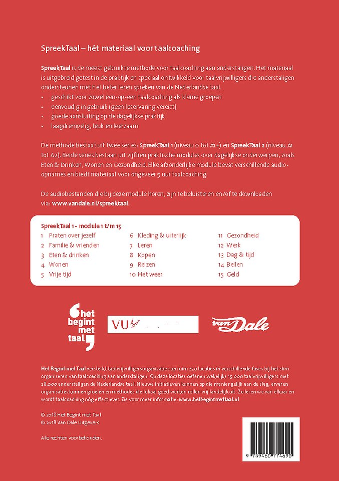 SpreekTaal 1 Eten & drinken