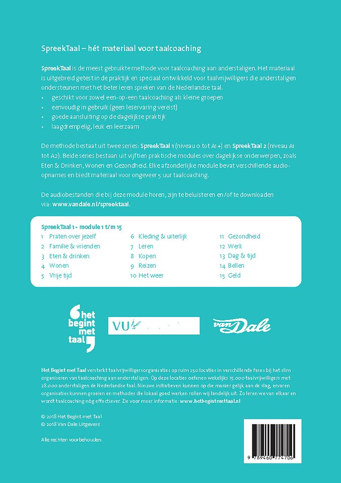 SpreekTaal 1 Gezondheid