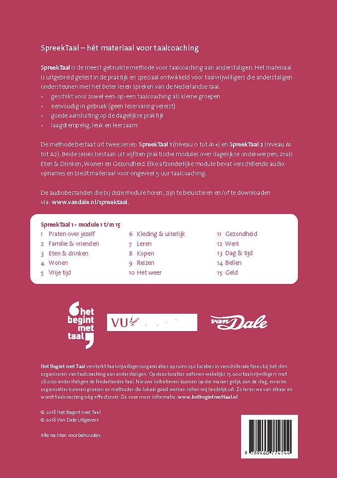 SpreekTaal 1 Wonen