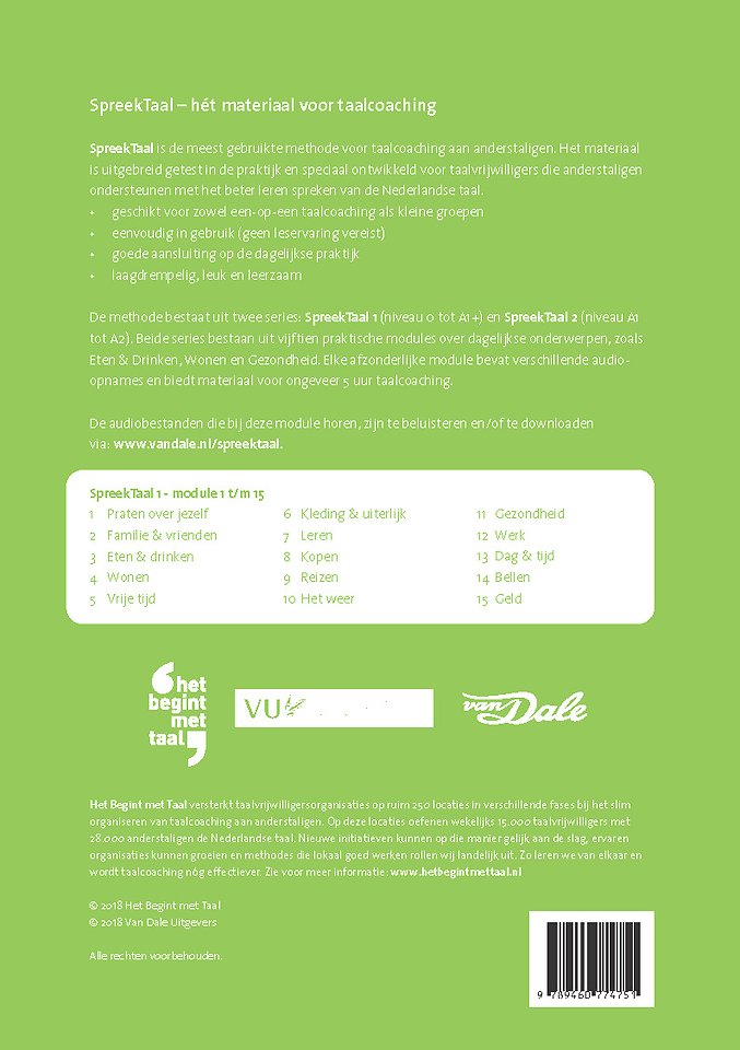 SpreekTaal 1 Dag & tijd