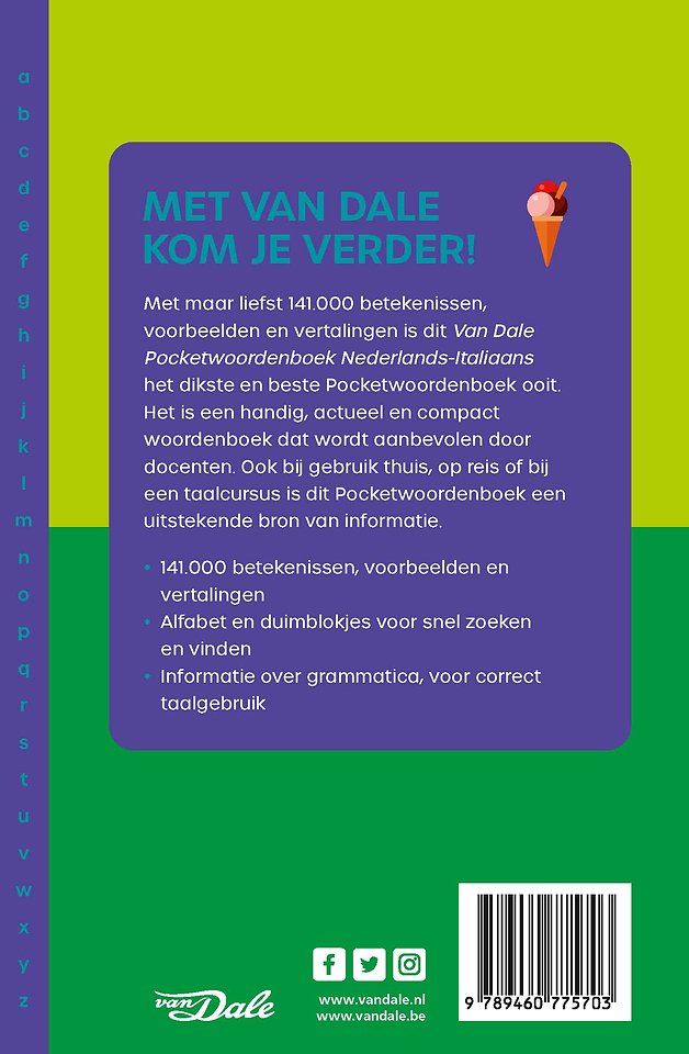 Van Dale Pocketwoordenboek Nederlands-Italiaans