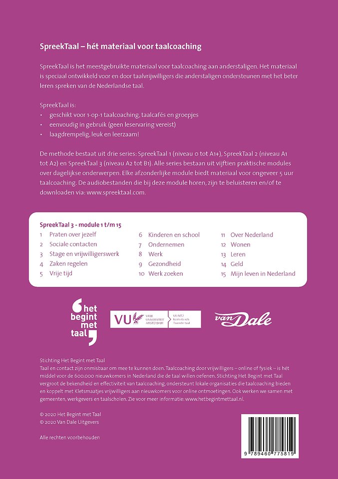 Spreektaal 3 Kinderen en school