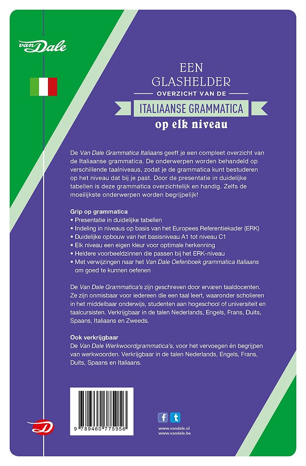 Van Dale grammatica Italiaans