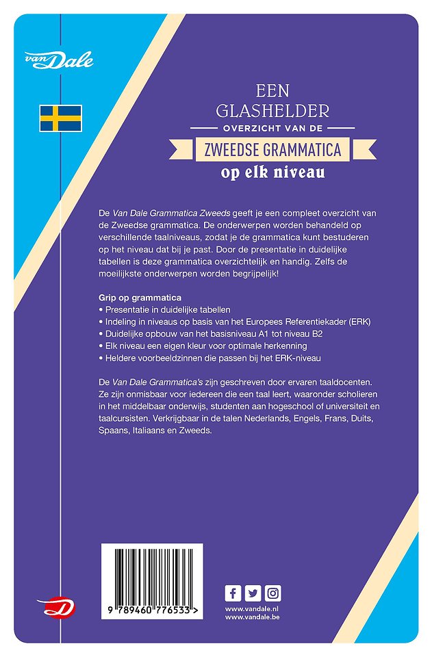 Van Dale Grammatica Zweeds