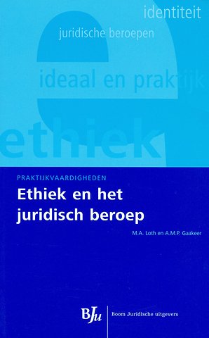 Ethiek en het juridische beroep