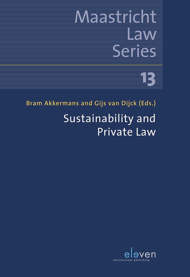 Sustainability and Private Law