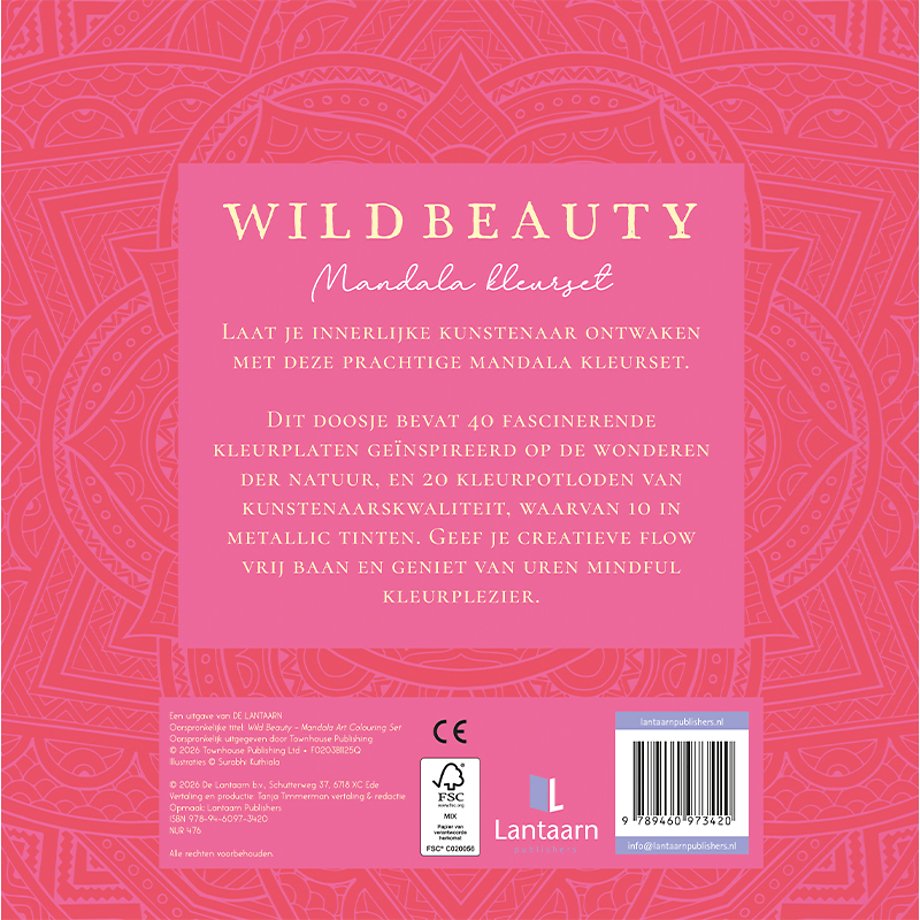 Wild beauty Mandala kleurset