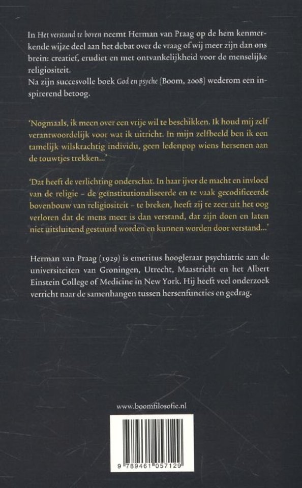 Het verstand te boven