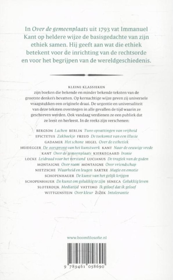 Over de gemeenplaats