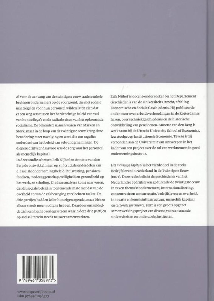 Het menselijk kapitaal