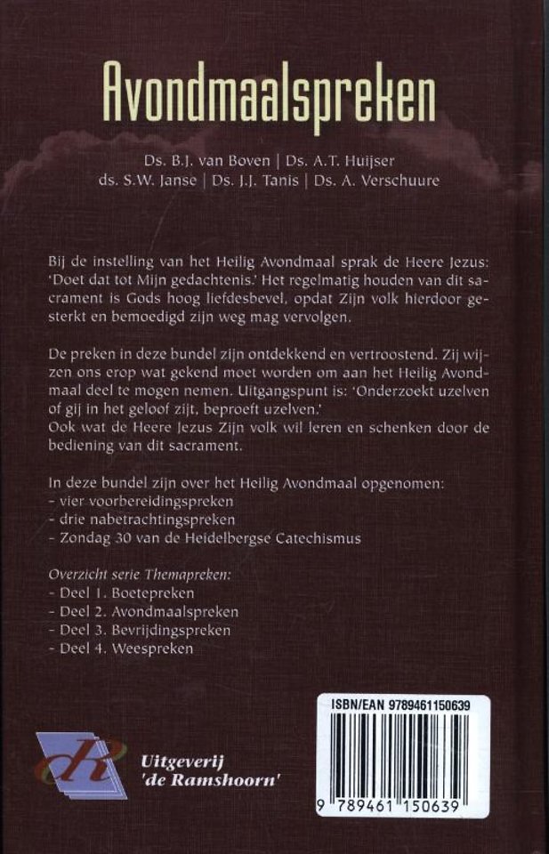 Avondmaalspreken