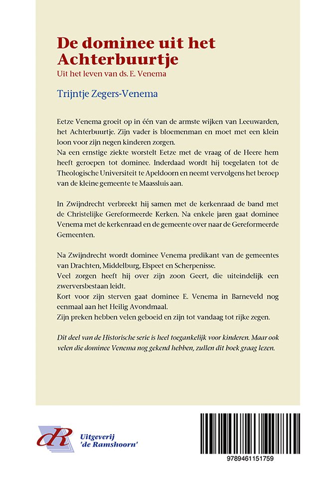 De dominee uit het Achterbuurtje