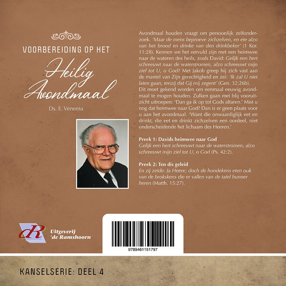 Voorbereiding op het Heilig Avondmaal