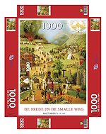 Puzzel De brede en smalle weg