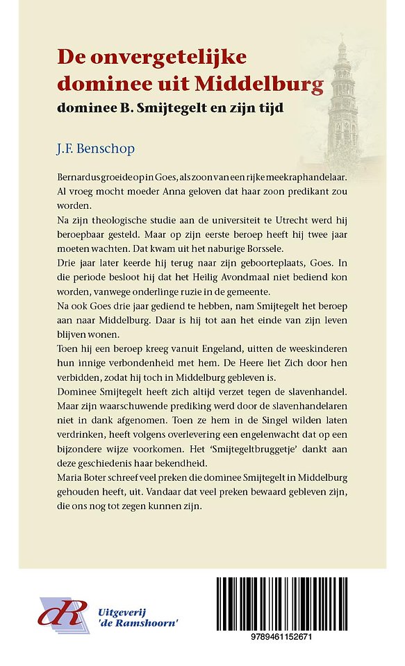 De onvergetelijke dominee uit Middelburg