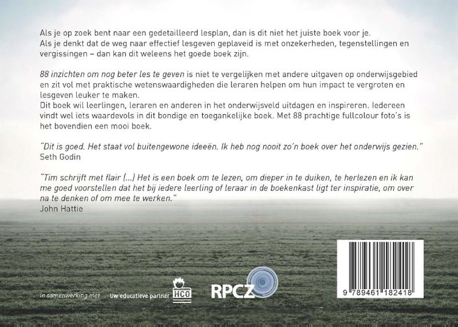 88 inzichten om nog beter les te geven